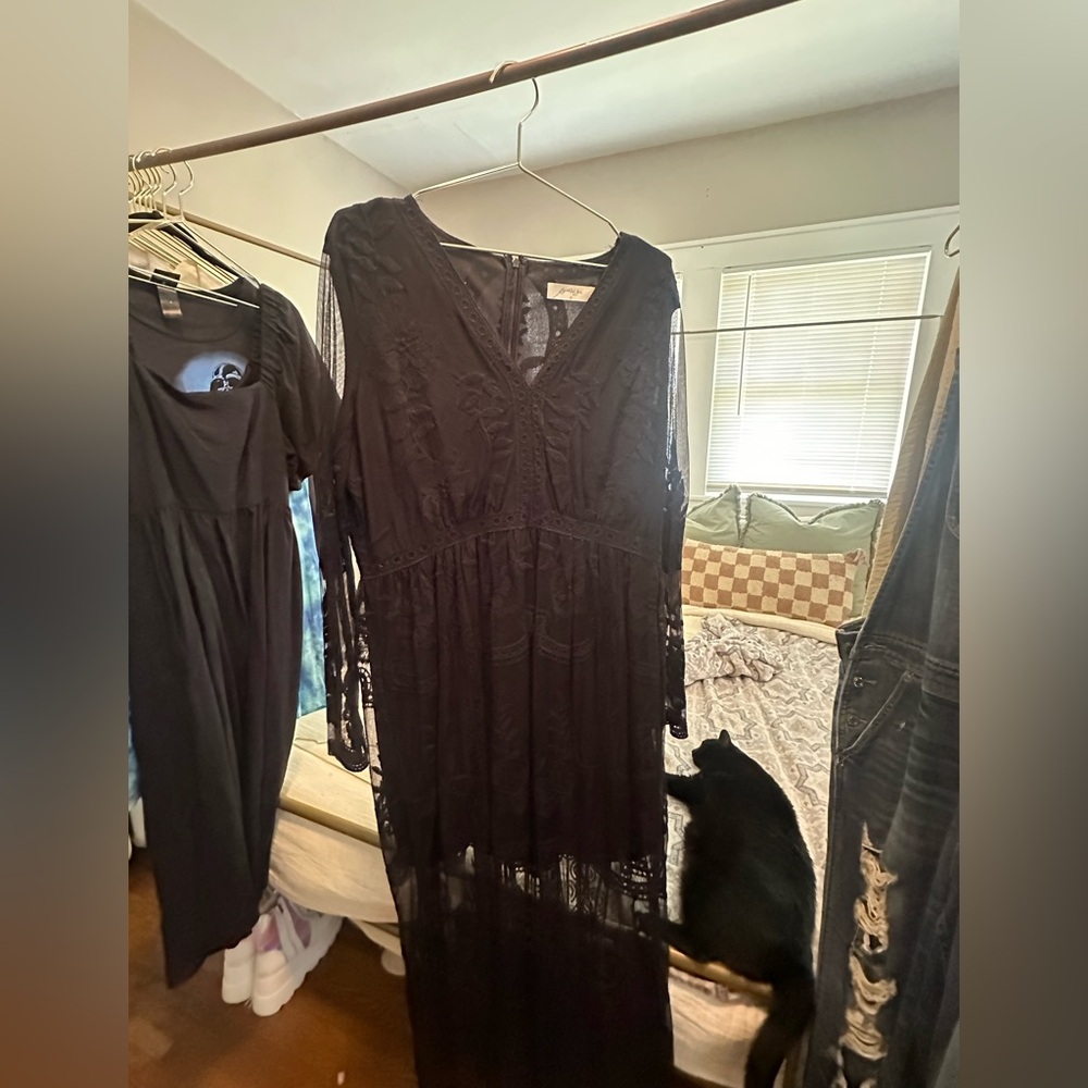 Altar’d State Black Dress